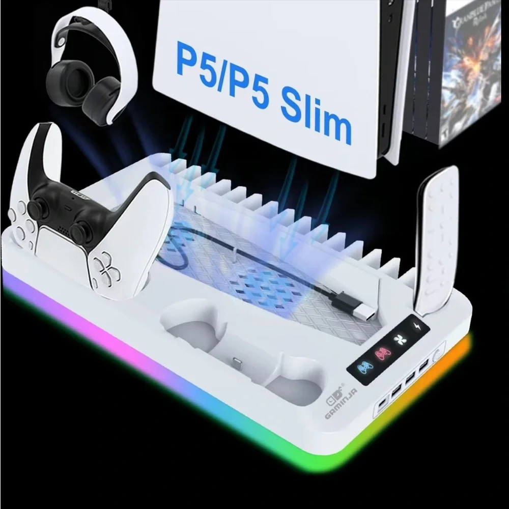 Sony White Charging Station for PS5